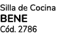 Silla de Cocina BENE C d. 2786