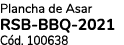 Plancha de Asar RSB BBQ 2021 C d. 100638