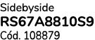 Sidebyside RS67A8810S9 C d. 108879