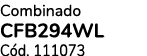 Combinado CFB294WL C d. 111073