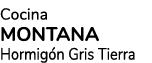 Cocina Montana Hormig n Gris Tierra