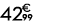 42 € 99