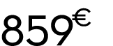 859 € 00