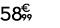 58 € 99