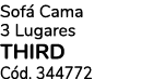Sof Cama 3 Lugares THIRD C d. 344772