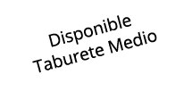 Disponible Taburete Medio 