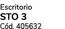Escritorio STO 3 C d. 405632