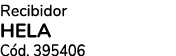 Recibidor HELA C d. 395406