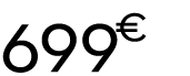 699 € 00