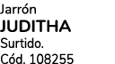 Jarr n JUDITHA Surtido. C d. 108255