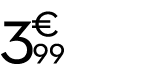 3 € 99