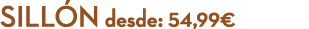 sill n desde: 54,99€