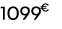 1099 € 00