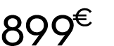 899 € 00