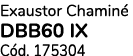 Exaustor Chamin DBB60 IX C d. 175304
