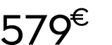 579 € 00