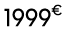 1999€ 00