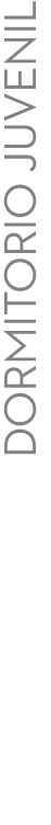 DORMITORIO JUVENIL