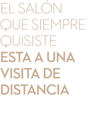 EL SAL N QUE SIEMPRE QUISISTE ESTA A UNA VISITA DE DISTANCIA