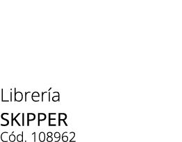 Librer a skipper C d. 108962