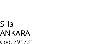 Silla ANKARA C d. 791731