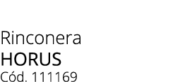 Rinconera Horus C d. 111169