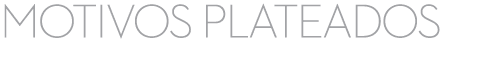 motivos plateados