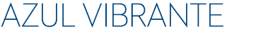 azul vibrante