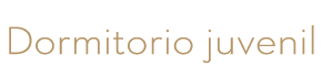 Dormitorio juvenil