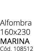 Alfombra 160x230 MARINA C d. 108512