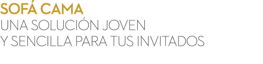 sof cama Una soluci n joven y sencilla para tus invitados