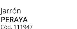 Jarr n PERAYA C d. 111947