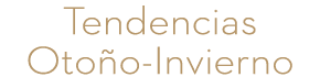 Tendencias Oto o Invierno