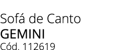 Sof de Canto gemini C d. 112619