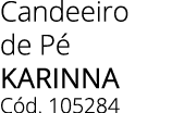 Candeeiro de P KARINNA C d. 105284