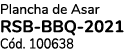 Plancha de Asar RSB BBQ 2021 C d. 100638