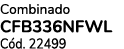 Combinado CFB336NFWL C d. 22499