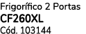 Frigor fico 2 Portas CF260XL C d. 103144