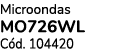 Microondas MO726WL C d. 104420