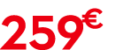 259 € 00 