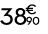 38 € 90