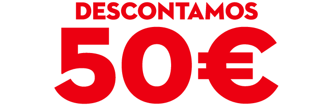 descontamos 50€