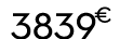 3839 € 00