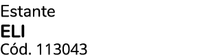 Estante ELI C d. 113043