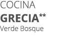 Cocina grecia** Verde Bosque