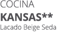 Cocina kansas** Lacado Beige Seda