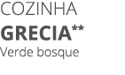 Cozinha grecia** Verde bosque
