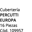 Cuberter a Percutti europa 16 Piezas C d. 109957