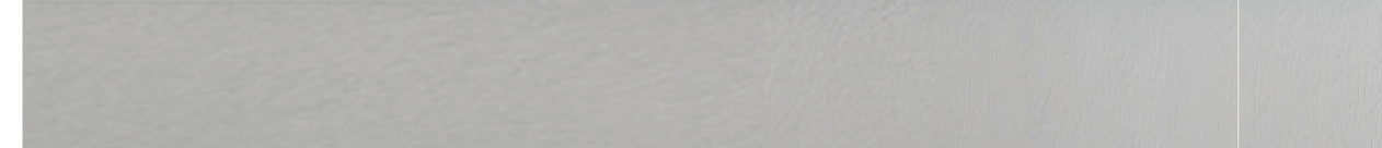 White and blue contemporary kitchen with arched ceiling and cement floor - 3d rendering