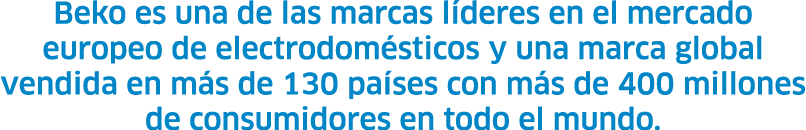 Beko es una de las marcas l deres en el mercado europeo de electrodom sticos y una marca global vendida en m s de 130...